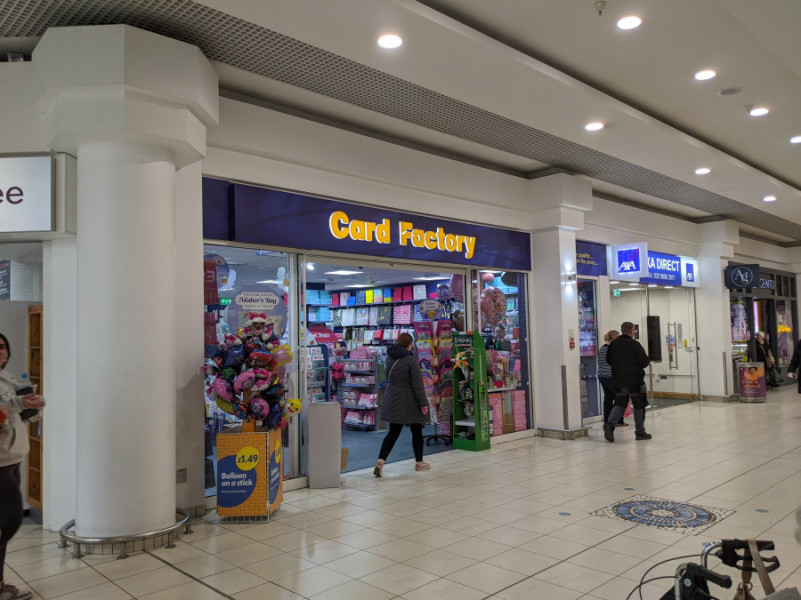 CARD FACTORY RENEW ABBEY SHOPPING CENTRE LEASE