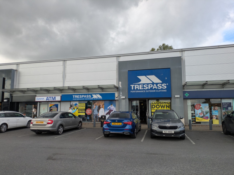 Trespass renew Boucher shopping park Belfast lease