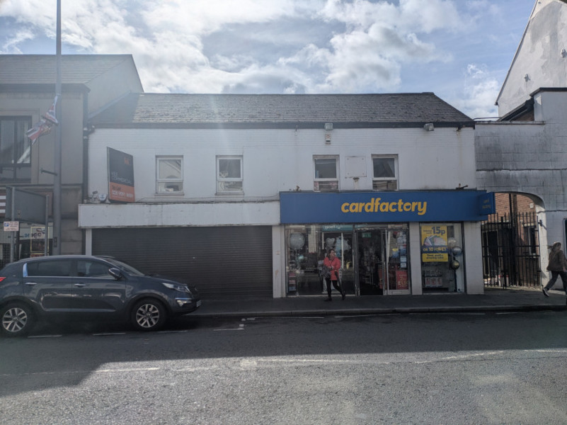 Card Factory renew High Street Newtownards lease