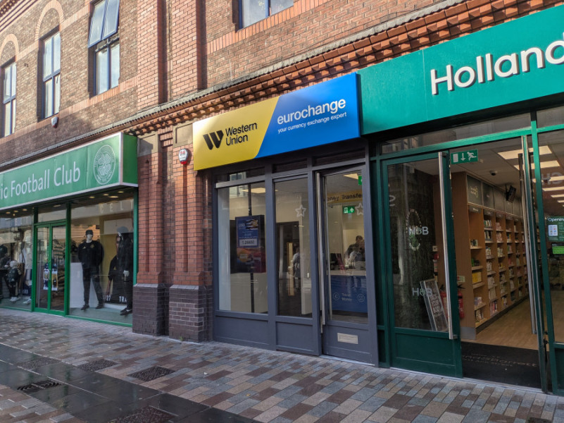 Euro Change open on Ann Street Belfast