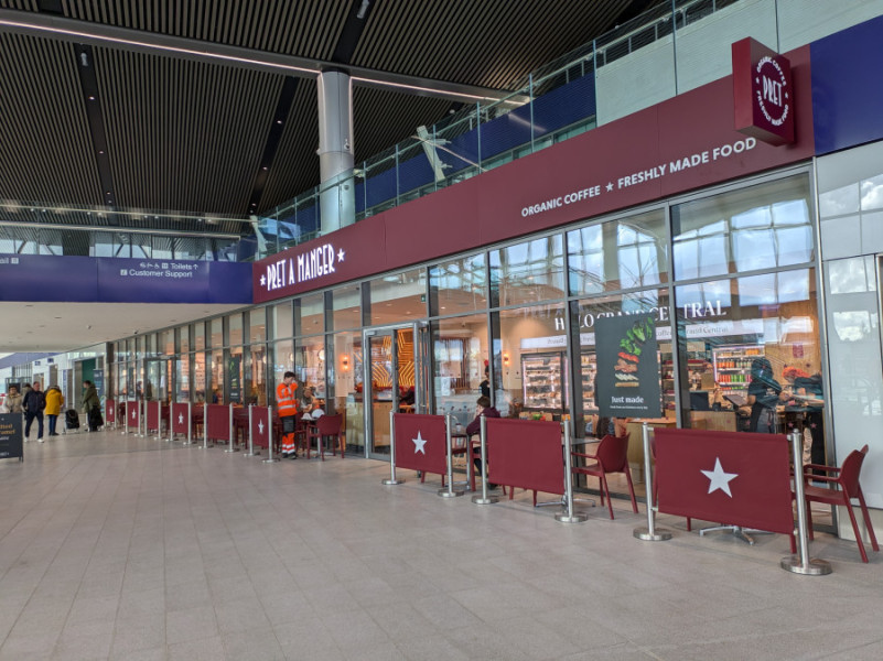 Pret a Manger opens in Belfast Grand Central Station