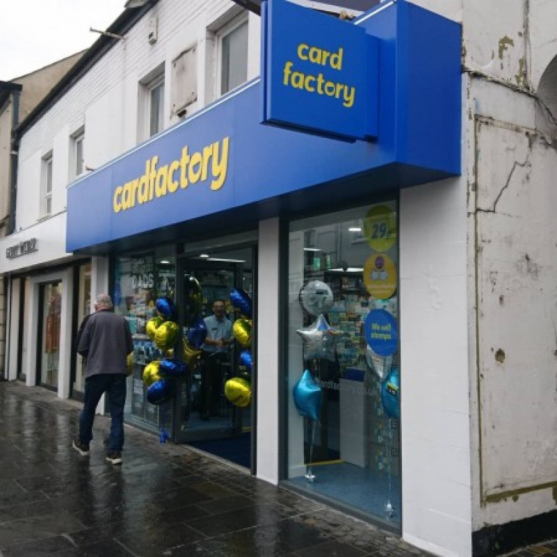 CARD FACTORY TO OPEN A SECOND STORE IN NEWTOWNARDS