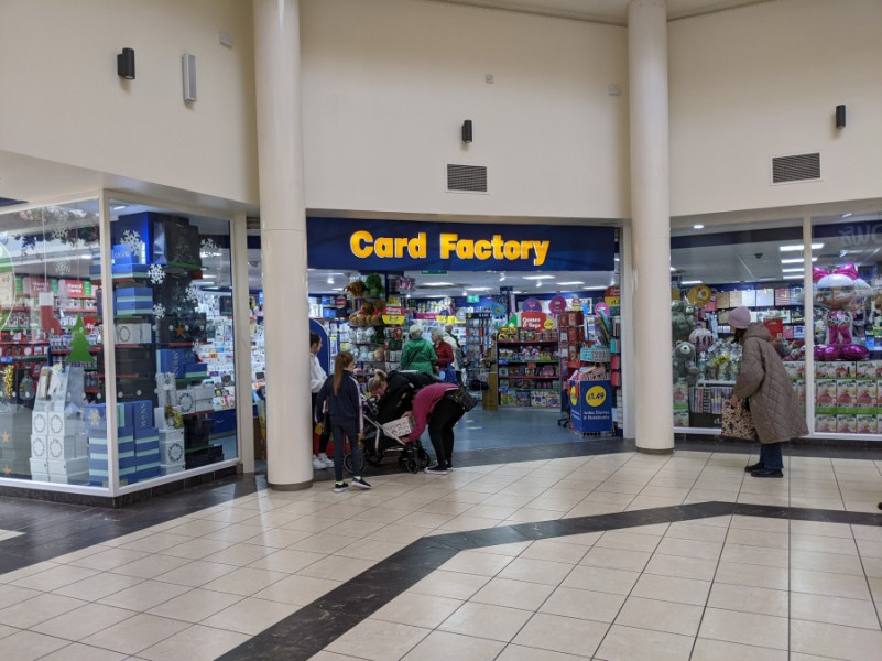 CARD FACTORY RENEW LEASE IN BUTTERCRANE NEWRY