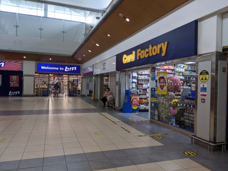 Card Factory renew lease in Park Centre Belfast
