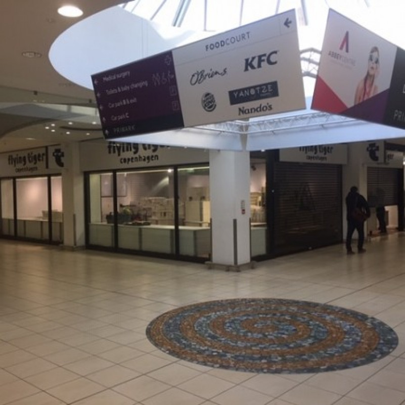 Flying Tiger pop into Abbey Centre