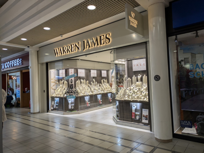 Warren James sparkle in Bangor